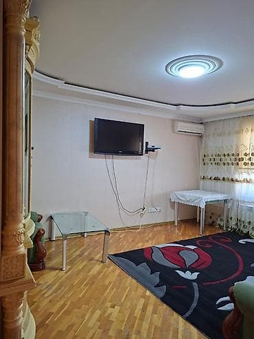 kiraye menziler: Kirayə verilir: tam mebellı, texnikalı 1 otaqlı mənzil - Geniş və — 2