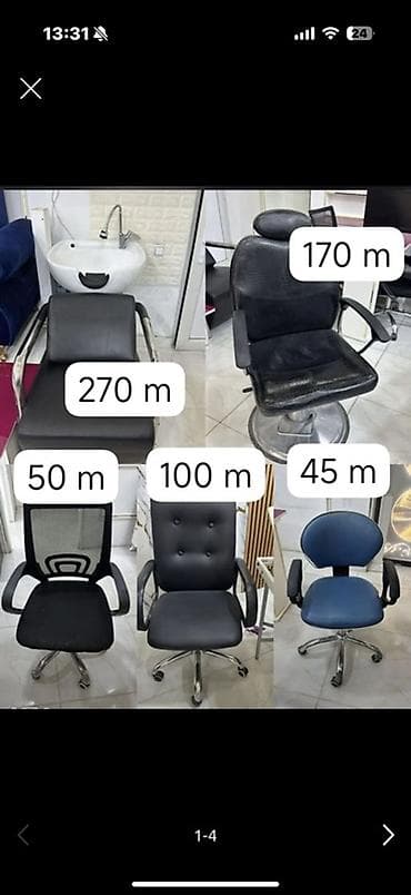 salon skaflari: Gözəllik salonu avadanlıqları və mebelləri - Manikür/pedikür üçün — 3