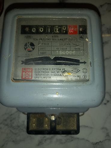 Beton və beton məmulatları: Elektrik sayğacı – Kale/Elektron Elektrik istehsalı Məhsul təsviri: - — 1