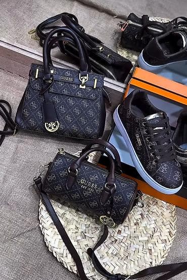 mini yupka: GUESS monoqramlı qadın dəstləri - Tərkib: 3 parçadan ibarət tam dəst — 2