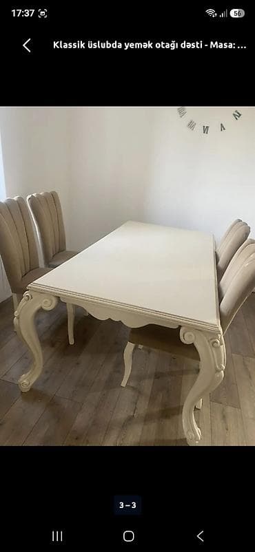 Masa stulları satılır təcili əla vəziyətdədi lalafo.az -da Masa stulları satılır təcili əla vəziyətdədi