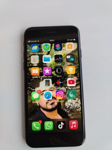 soyuducu işləmiş: IPhone 7, 64 GB, Qara, Barmaq izi — 2