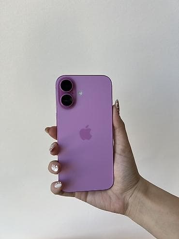 IPhone 16, 128 GB, Çəhrayı, Face ID