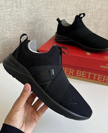 Кроссовки и спортивная обувь: Размер: 38, цвет - Черный, Новый — 2