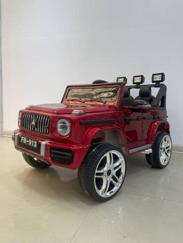 Elektirikli uşaq maşını Təkər:Rezin Oturacaq:Sade Yaş həddi:1-8 Motor