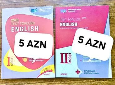 Testlər: НАБОР КНИГ ENGLISH - Nəşrlər: - 2023 “Test Toplusu English” – I — 1