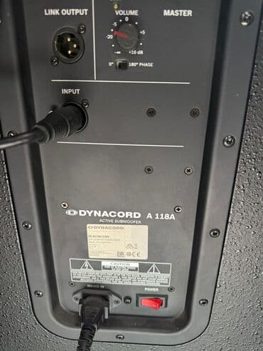 ses guclendiriciler: Yeni Kolonka, Növ - Sabvufer, rəng - Qara — 3