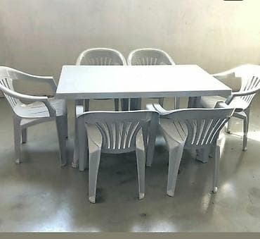 heyet evi ucun stol stul: Keyfiyyətli və davamlı masa oturacaq dəsti Şəhərici çatdırılma — 3