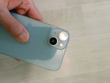 Opel: IPhone 14, 128 GB, Mavi, Zəmanət, Face ID, Sənədlərlə — 5