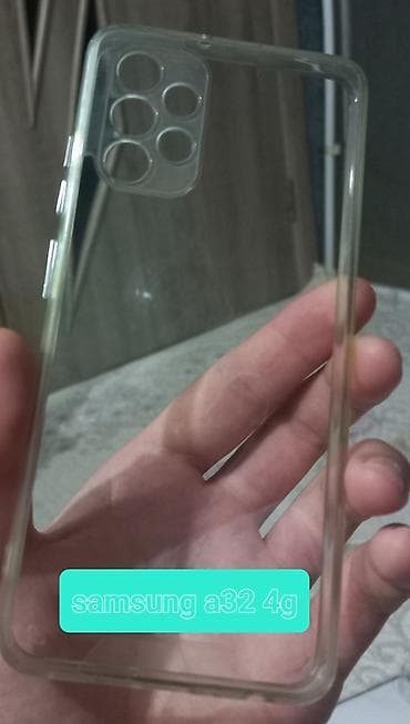 Samsung Galaxy A32 4G üçün şəffaf telefon qabı - Model uyğunluğu lalafo.az -da Samsung Galaxy A32 4G üçün şəffaf telefon qabı - Model uyğunluğu