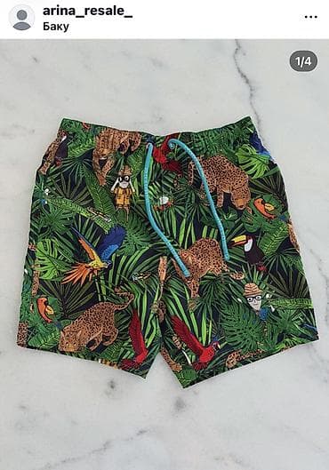 Şortlar: Uşaq üzgüçülük şortu – Dolce & Gabbana - Ölçü: 18–24 ay (etiketdə — 1