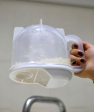 süzgəc: Süzgecli qab — 2