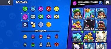 stranger things yumurta: Brawl Stars oyun hesabı – yüksək trofey və zəngin kosmetik kolleksiya — 3