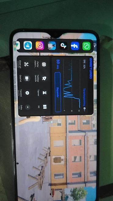 barter ayfon: Redmi Note 8 Pro, 64 GB, rəng - Göy, Qırıq — 6