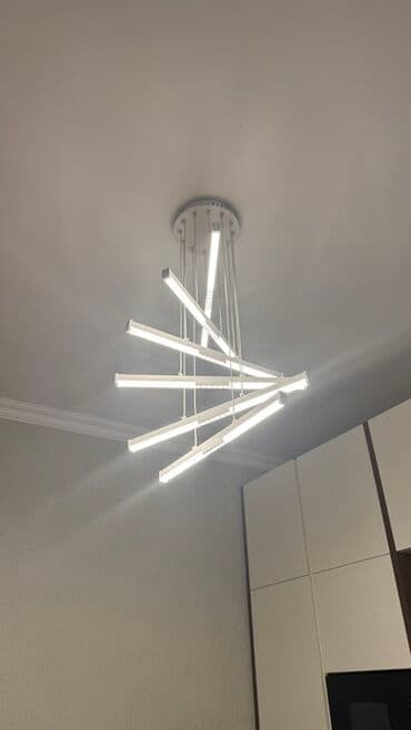 светодиодное табло бегущая строка: Led Çılçıraq, 4 və daha çox lampa, Metal — 1