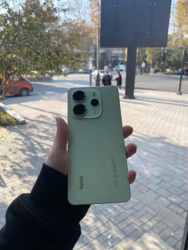s22 ultra baku: Redmi Note 14, 128 GB, rəng - Yaşıl, Barmaq izi — 1