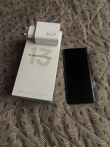 justfog minifit s: Xiaomi 13 Lite, rəng - Qara, 
 Sensor — 1