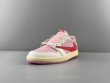 xeyirli olsun: Məhsul: Nike x Cactus Jack Air Jordan 1 Low – çəhrayı/ağ/qırmızı rəng — 5