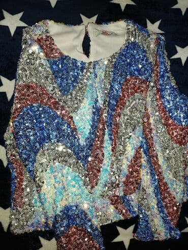 женские кроссовки для бега: Payetli qadın bluzu - Brend: Lover - Ölçü: 42 (etiketdə göstərilib) - — 2