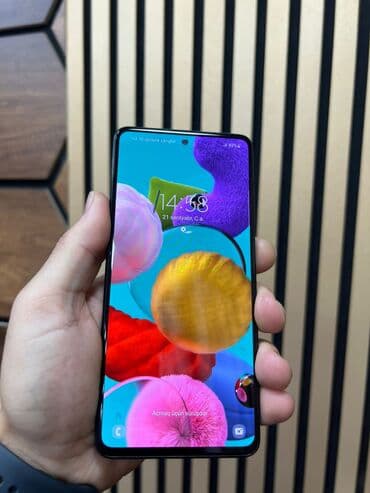 Samsung Galaxy A51, 128 GB, rəng - Qara, Barmaq izi, İki sim kartlı lalafo.az -da — 1 Samsung Galaxy A51, 128 GB, rəng - Qara, Barmaq izi, İki sim kartlı — 1