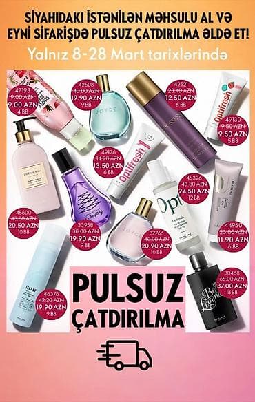 sabo 10: Kosmetik dəst, Oriflame, >10 məhsul — 1