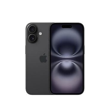 IPhone 16, 128 GB, Qara, Face ID — 1