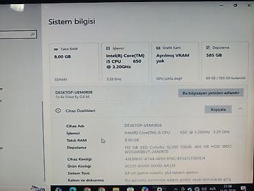 hp cp5225 printer: Masaüstü kompüter komplekti Tərkib: - Sistem bloku: Everest korpus — 3