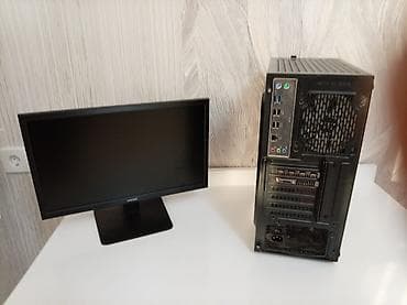 hhd: Komplekt masaüstü kompüter + monitor Komponentlər: - Videokart: ASUS — 5