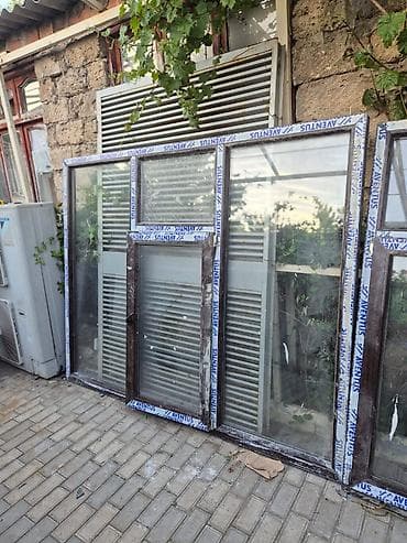 ❇️Pilastik Pencere istfade olmayib qiymat 150 manat eni 2.20 hündür