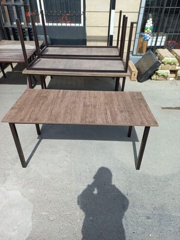 текстура снежок: Qonaq masası, Yeni, Açılmayan, Laminat, Dördbucaq masa — 6