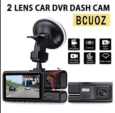 ТВ и видео: İki Linzalı Avtomobil DVR Dash Kamera – BCUOZ Əsas xüsusiyyətlər: - — 1