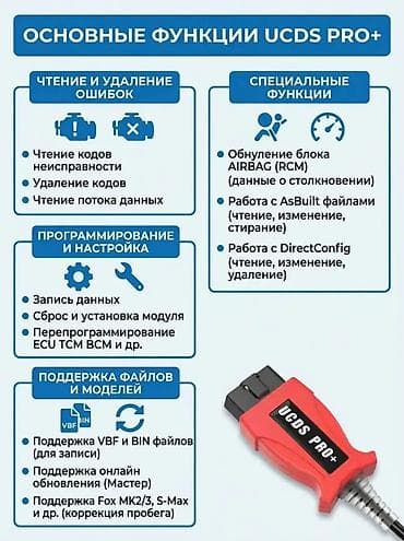 Nəqliyyat: Ford üçün diaqnostika cihazı UCDS Pro+ Rusiyadan gətizdirilib — 4