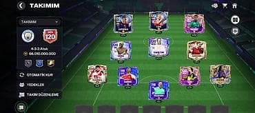 Другие комплектующие: EA FC Mobile hesabı – GEN 120 klub - Oyun: EA FC Mobile - Klub — 2