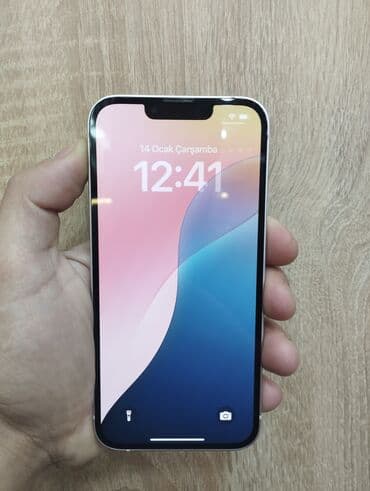 IPhone 13, 128 GB, Ağ, Face ID