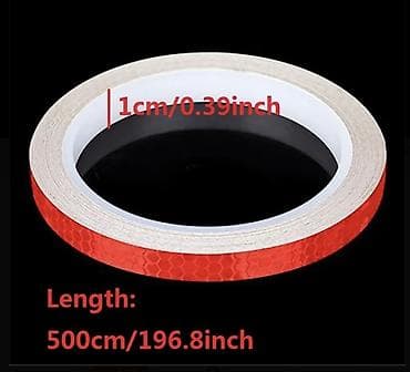 velosiped diski: Məhsul: Reflektor lent – Sarı rəng Təsvir: - Yüksək görünürlüklü, bal — 4