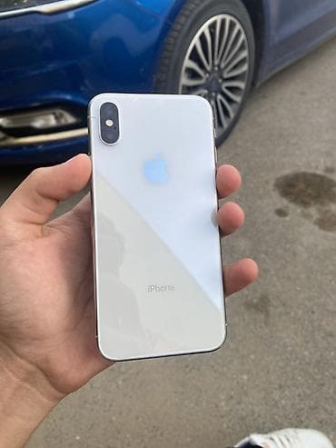 IPhone X, 64 GB, Gümüşü, Simsiz şarj, Face ID lalafo.az -da IPhone X, 64 GB, Gümüşü, Simsiz şarj, Face ID