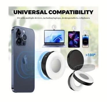 usb 4g modem: Maqnitli Selfie İşığı – universal uyğunluq - Cihaz: dairəvi LED halqa — 1