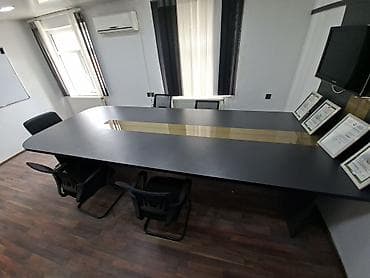 ofis ucun stullar: Açılmayan, Dördbucaq masa, 6 stul — 3