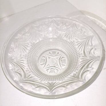 meyvə tərəvəz: Meyvə qabı. təmiz xrustal Belarusiya istehsalı — 1