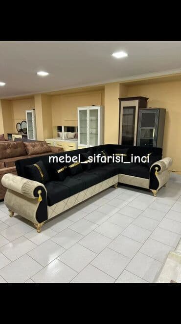 Künc divan, Yeni, Açılmayan, Bazasız, Parça, Şəhərdaxili pulsuz çatdırılma