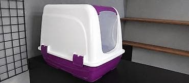 Qapalı pişik tualeti – iri hacimli, praktiki və gigiyenik.Mətbəx