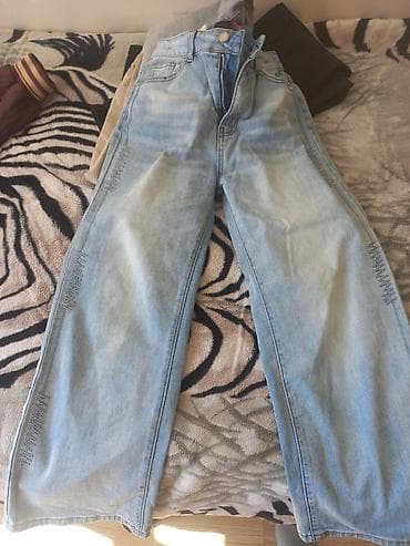 şalvar razmerleri: Qadın və ya gənc qızlar üçün cins şalvarlar.Heçbir cırığı söküyü — 2