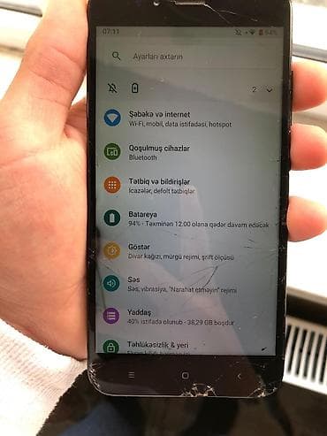 xiomi mi 10 t: Xiaomi Mi A1, 64 GB, rəng - Qara, 
 Sensor, Barmaq izi — 4