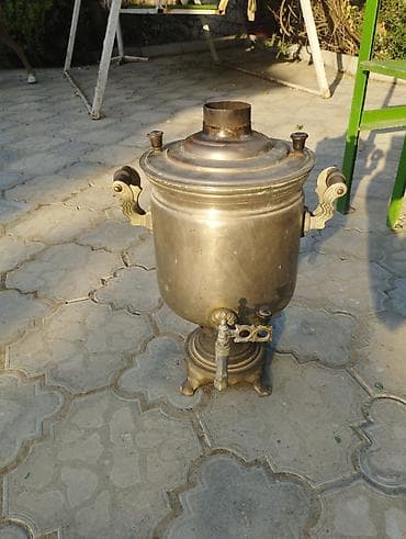 samovar 10 litre: Problemi yoxdu əla vəziyyətdədi 7 litrdi — 2