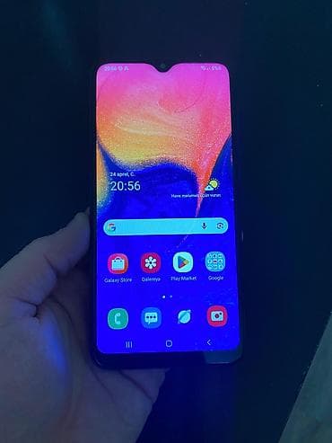 Samsung Galaxy A10, 32 GB, rəng - Qara, İki sim kartlı