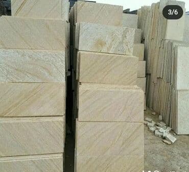 mermer pilleken: Qumdaşı fasad plitələri - Material: təbii qumdaşı - İstifadə — 37