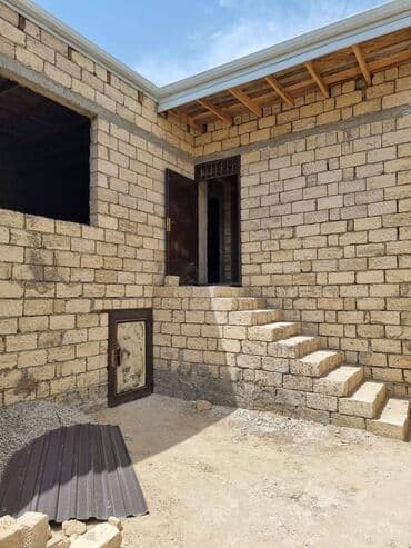 abseronda ev: Masazır 2 otaqlı, 42 kv. m, Kredit var, Təmirsiz — 1