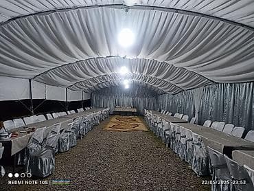 Услуги по строительству и ремонту: Satılır 2ed cadir 200 .250 nefer like xəyir şer 7.50 eni 20 metir 8 — 9