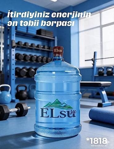 ELsu – 19 litrlik içməli su bidonu - Tərkib və mənbə: Dağların — 3
