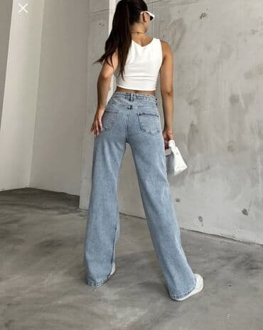 zara jeans: Cinslər, Zara, S (EU 36), rəng - Mavi — 3